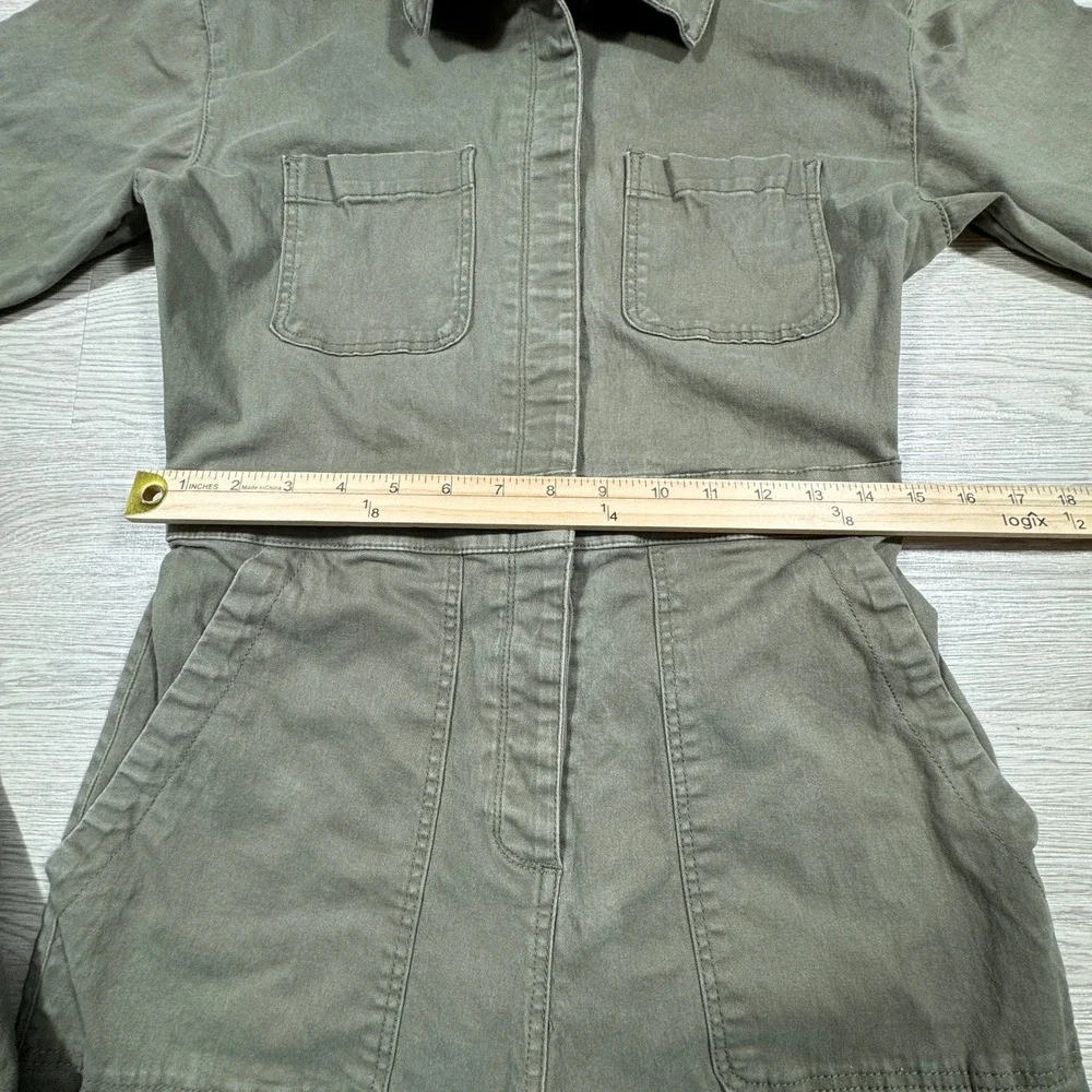 Celebrity Pink Women Jumpsuit Uniform Green Small Short Sleeve Utility Coverall - Picture 5 of 11